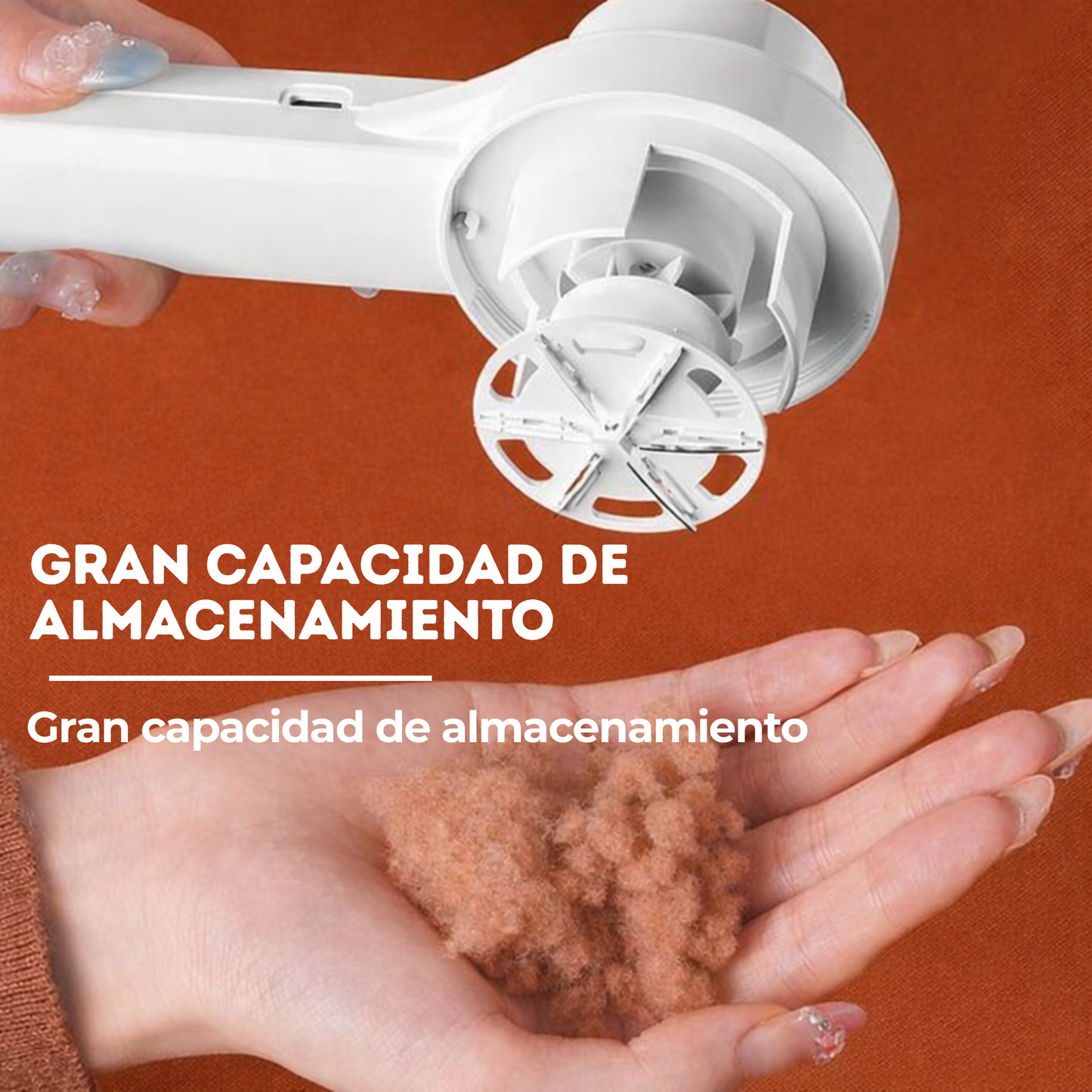 Quita pelusas eléctrico